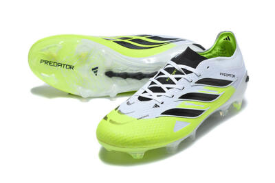 Adidas Predator 26 Elite FG Football Boots - Yellow/Lime Burst/White Fusion