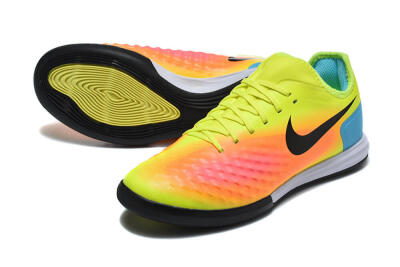 Nike MagistaX Finale 2 IC Football Shoes - Yellow/Neon Green/Fiery Orange