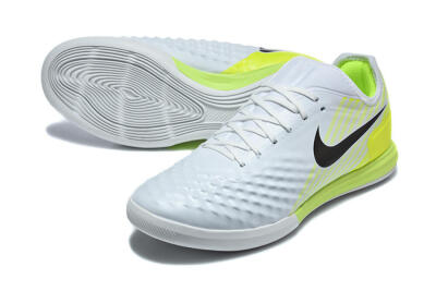 Nike MagistaX Finale 2 IC Football Shoes - White/Lime Green/Black