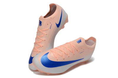 Nike Air Zoom Mercurial Vapor 17 Elite FG Football Boots - Peach/Electric Blue/Soft Coral