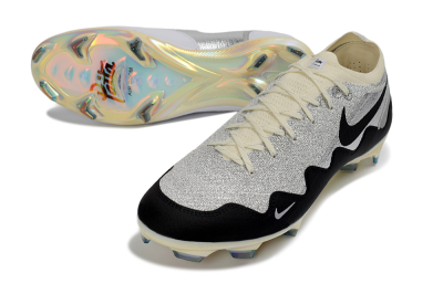 Nike Air Zoom Mercurial Vapor 16 Elite FG Football Boots - Black/Golden Grey/White