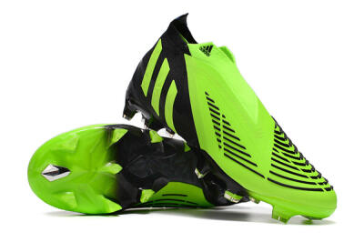 Adidas Predator Edge Geometric+ FG Football Boots - Green/Black