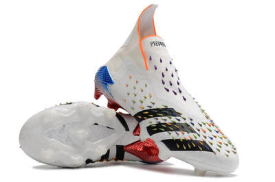 Adidas Predator Freak + FG Football Boots - White/Black