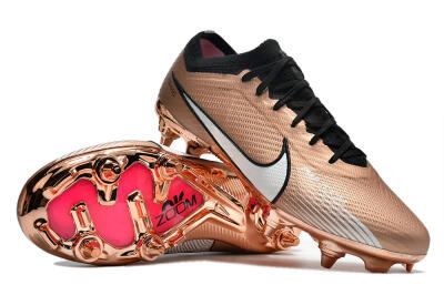 Nike Zoom Mercurial Vapor 15 Elite SG Football Boots - Gold/White