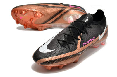 Nike Phantom GT Elite FG Football Boots - Black/Gold/White