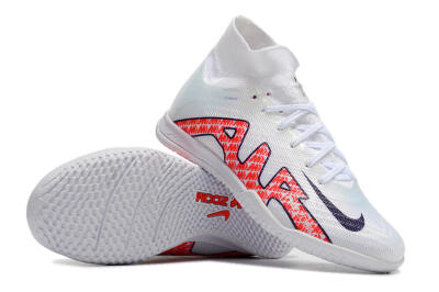 Nike Air Zoom Mercurial Superfly 9 Elite IC Football Shoes - White/Red/Black
