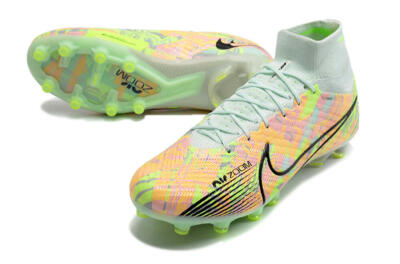 Nike Air Zoom Mercurial Superfly 9 Elite AG Football Boots - Green/Orange