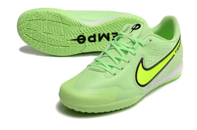 Nike React Tiempo Legend 9 Pro IC Football Shoes - Green/Black