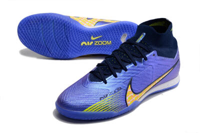 Nike Air Zoom Mercurial Superfly 9 Elite IC Football Shoes - Blue/Green/Yellow