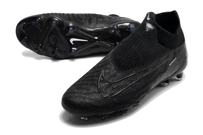 Nike Phantom GX Elite DF FG Football Boots - Black/Black