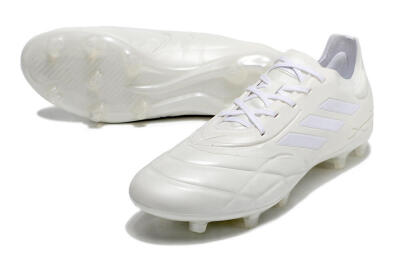 Adidas Copa Pure.1 FG Football Boots - White/White
