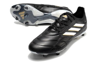 Adidas Copa Pure.1 FG Football Boots - Black/White