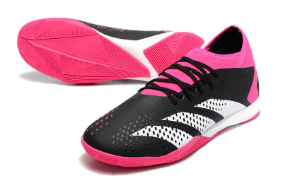 Adidas Predator Accuracy.3 IC Football Shoes - Black/Pink/White