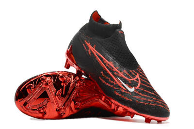 Nike Phantom GX Elite DF FG Football Boots - Black/Red