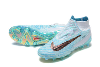 Nike Phantom GX Elite FG Football Boots - Blue/White/Brown/Black