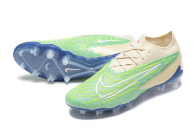 Nike Phantom GX Elite FG Football Boots - Green/Beige