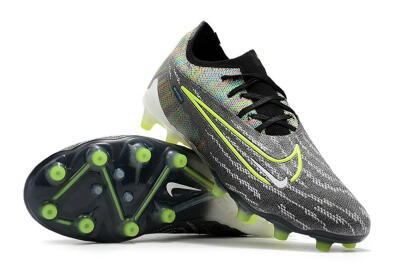 Nike Phantom GX Elite AG Football Boots - Grey/Green