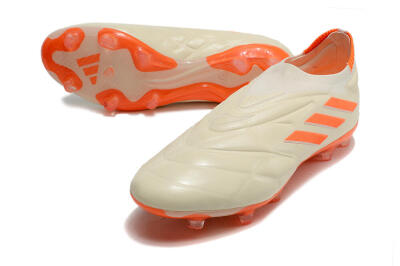 Adidas Copa Pure+ FG Football Boots - White/Orange