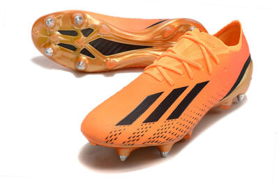Adidas X Speedportal.1 SG Football Boots - Orange/Black