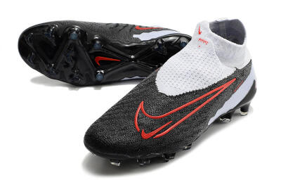 Nike Phantom GX Elite DF Link FG Football Boots - Black/White/Red