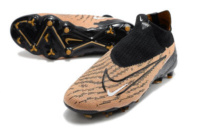 Nike Phantom GX Elite DF Link FG Football Boots - Black/Pink