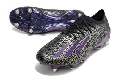 Adidas X Speedportal.1 FG Football Boots - Black/Sliver/Purple