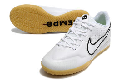 Nike React Tiempo Legend 9 Pro IC Football Shoes - White/Black