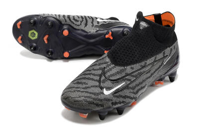 Nike Phantom GX Elite DF SG Football Boots - Black/Grey/White