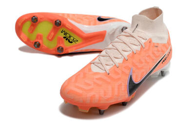 Nike Air Zoom Mercurial Superfly 9 Elite SG Football Boots - Orange/Black/Purple/Yellow