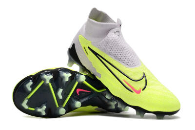 Nike Phantom GX Elite DF FG Football Boots - Green/Black/White