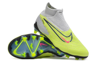 Nike Phantom GX Elite DF FG Football Boots - Green/Pink/Black/White