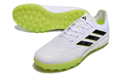 Adidas Copa Pure.3 TF Football Shoes - White/Black/Green
