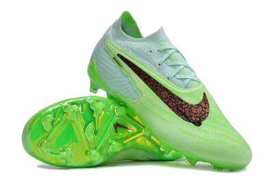 Nike Phantom GX Elite FG Football Boots - Green/Black/Gold