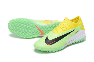 Nike Phantom GX Elite TF Football Shoes - Green/Black/White/Yellow