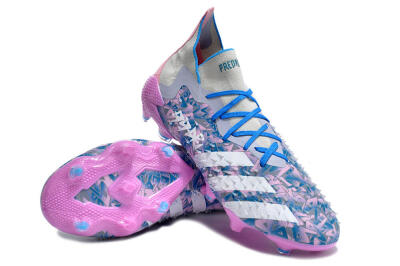Adidas Predator Freak.1 FG Football Boots - Purple/White/Blue/Pink