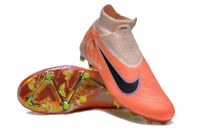 Nike Phantom GX DF Elite FG Football Boots - Orange/Black/Purple