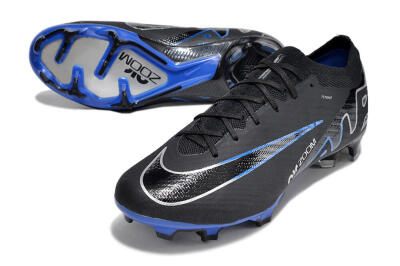 Nike Air Zoom Vapor 15 Elite SE FG Football Boots - Black/Blue/White
