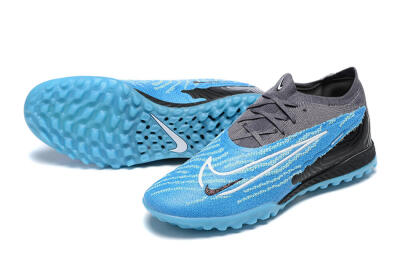 Nike Phantom GX Elite TF Football Shoes - Blue/White/Black