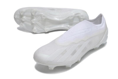 Adidas X Crazyfast+ LL FG Football Boots - White/White/White