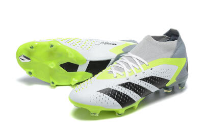 Adidas Predator Accuracy.1 FG Football Boots - White/Black/Yellow
