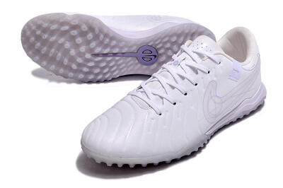 Nike Tiempo Legend 10 TF Football Shoes - White/Blue