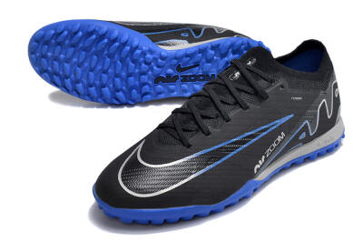 Nike Mercurial Vapor 15 Elite TF Football Shoes - Black/Blue