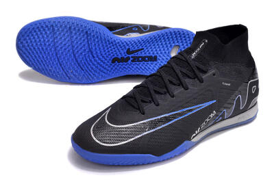 Nike Air Zoom Mercurial Superfly 9 Elite IC Football Shoes - Black/Blue/White