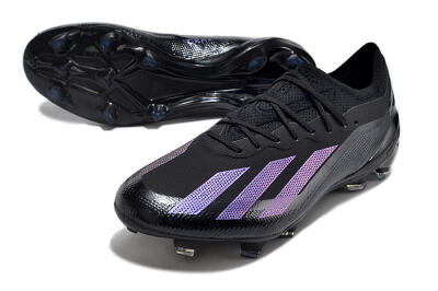 Adidas X Crazyfast.1 FG Football Boots - Black/Purple