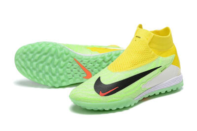 Nike Phantom GX Elite TF Football Shoes - Yellow/Green/Black/Red/White