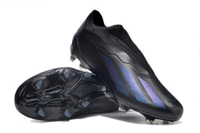 Adidas X Crazyfast.1 FG Football Boots - Black/Blue