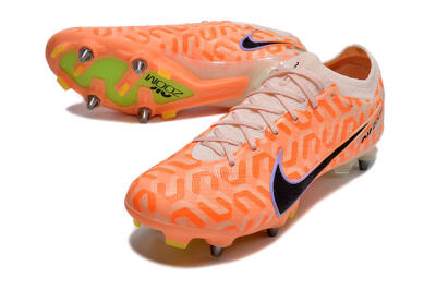Nike Air Zoom Mercurial Vapor XV Elite SG Football Boots - Orange/Black/Purple