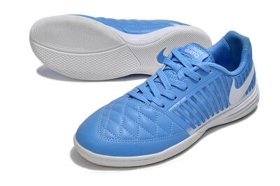 Nike Lunar Gato 2 IC Football Shoes - Blue/White