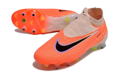Nike Phantom GX Elite DF Link Pro SG Football Boots - Pink/Black/Purple