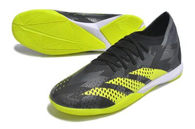 Adidas Predator Accuracy.3 IC Football Shoes - Black/Green/White
